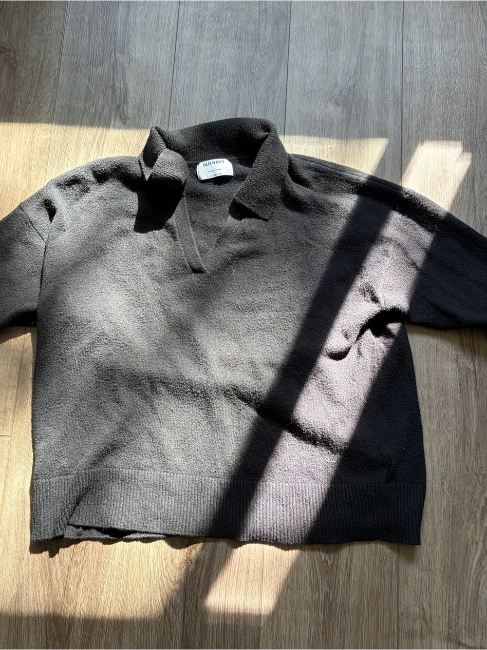 Old Navy V Neck Collared Sweater
